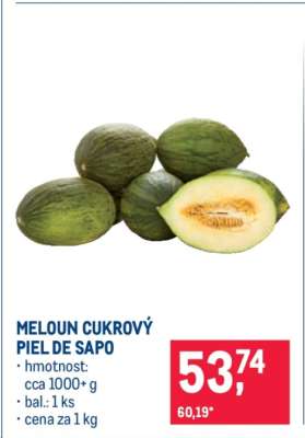 Meloun cukrový Piel de Sapo
