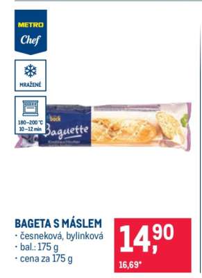 BAGETA S MÁSLIEM