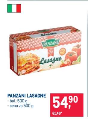 PANZANI LASAGNE