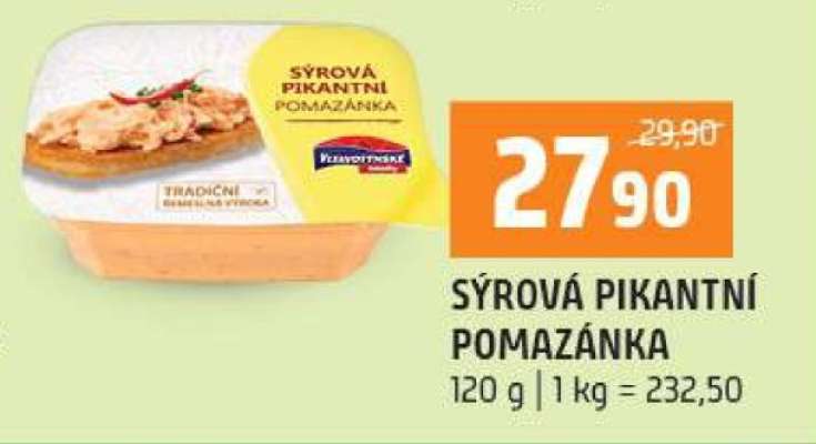 Sýrová pikantní pomazánka