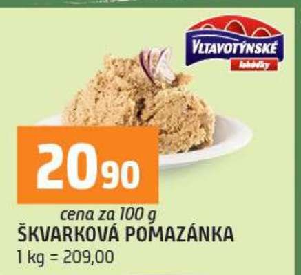 Škvarková pomazánka