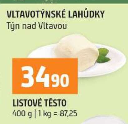 Listové těsto