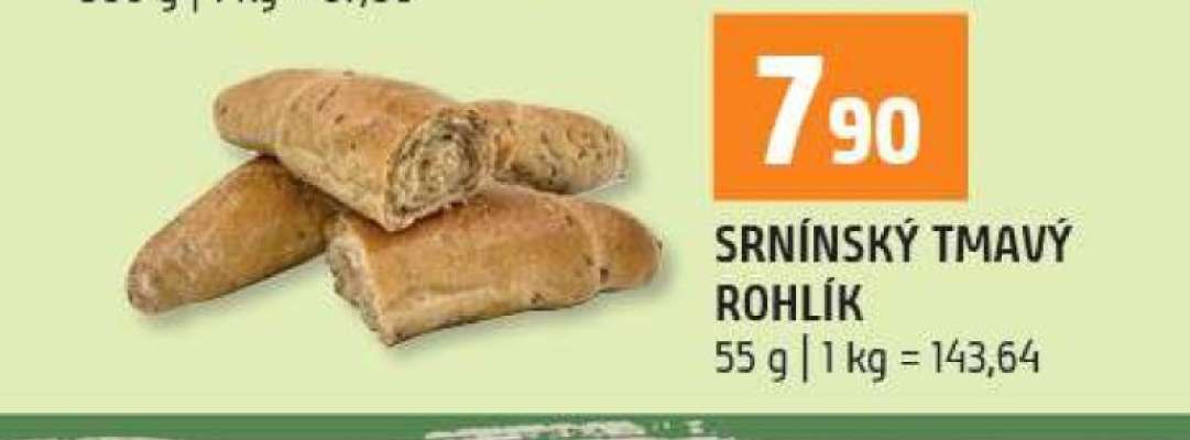 SRNÍNSKÝ TMAVÝ ROHLÍK