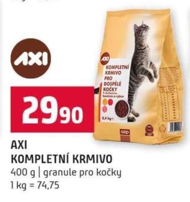 AXI KOMPLETNÍ KRMIVO