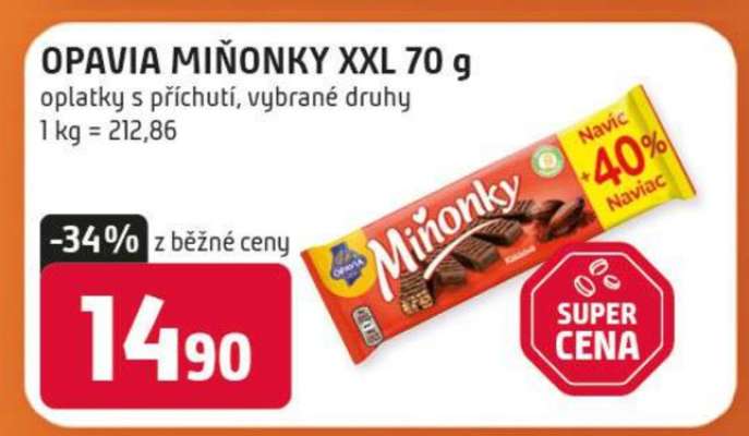 OPAVIA MIŇONKY XXL 70 g