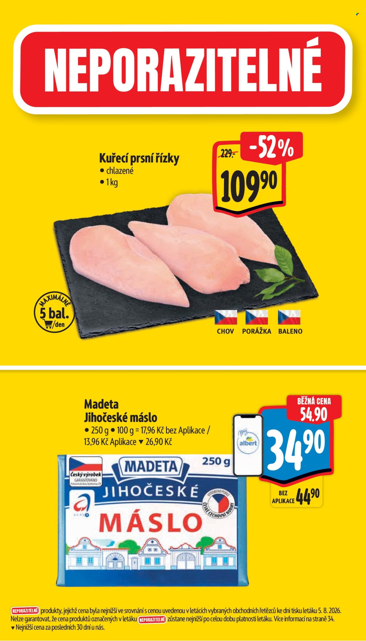 Leták Albert Hypermarket - 12.8.2026 - 18.8.2026. Strana 2