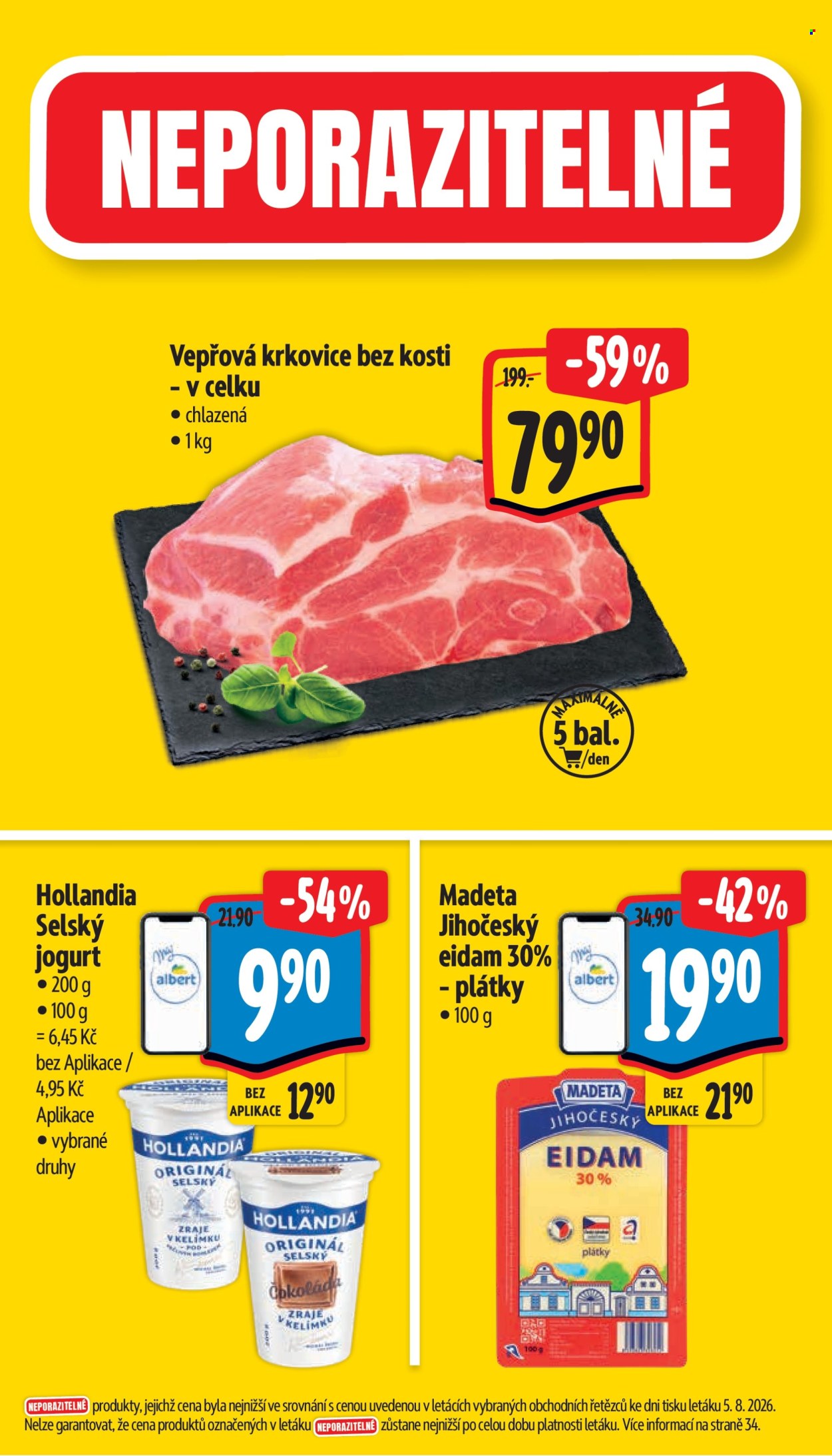 Leták Albert Hypermarket - 12.8.2026 - 18.8.2026. Strana 3