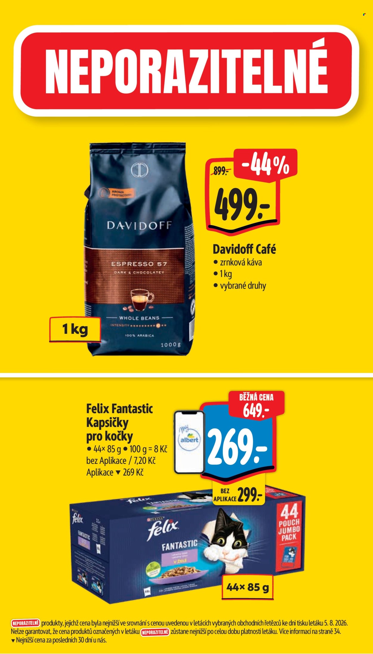 Leták Albert Hypermarket - 12.8.2026 - 18.8.2026. Strana 4