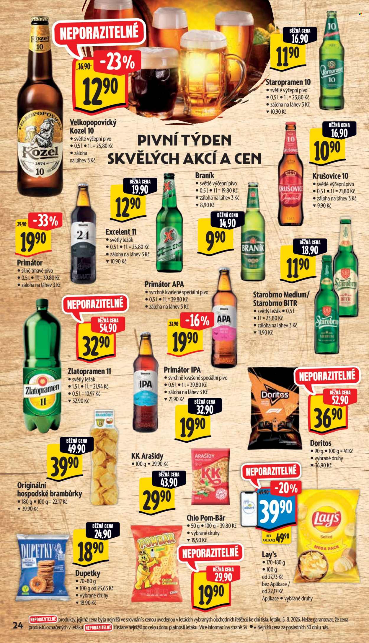 Leták Albert Hypermarket - 12.8.2026 - 18.8.2026. Strana 34