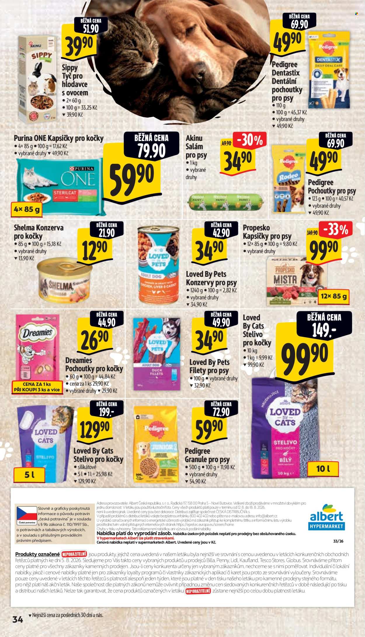 Leták Albert Hypermarket - 12.8.2026 - 18.8.2026. Strana 44