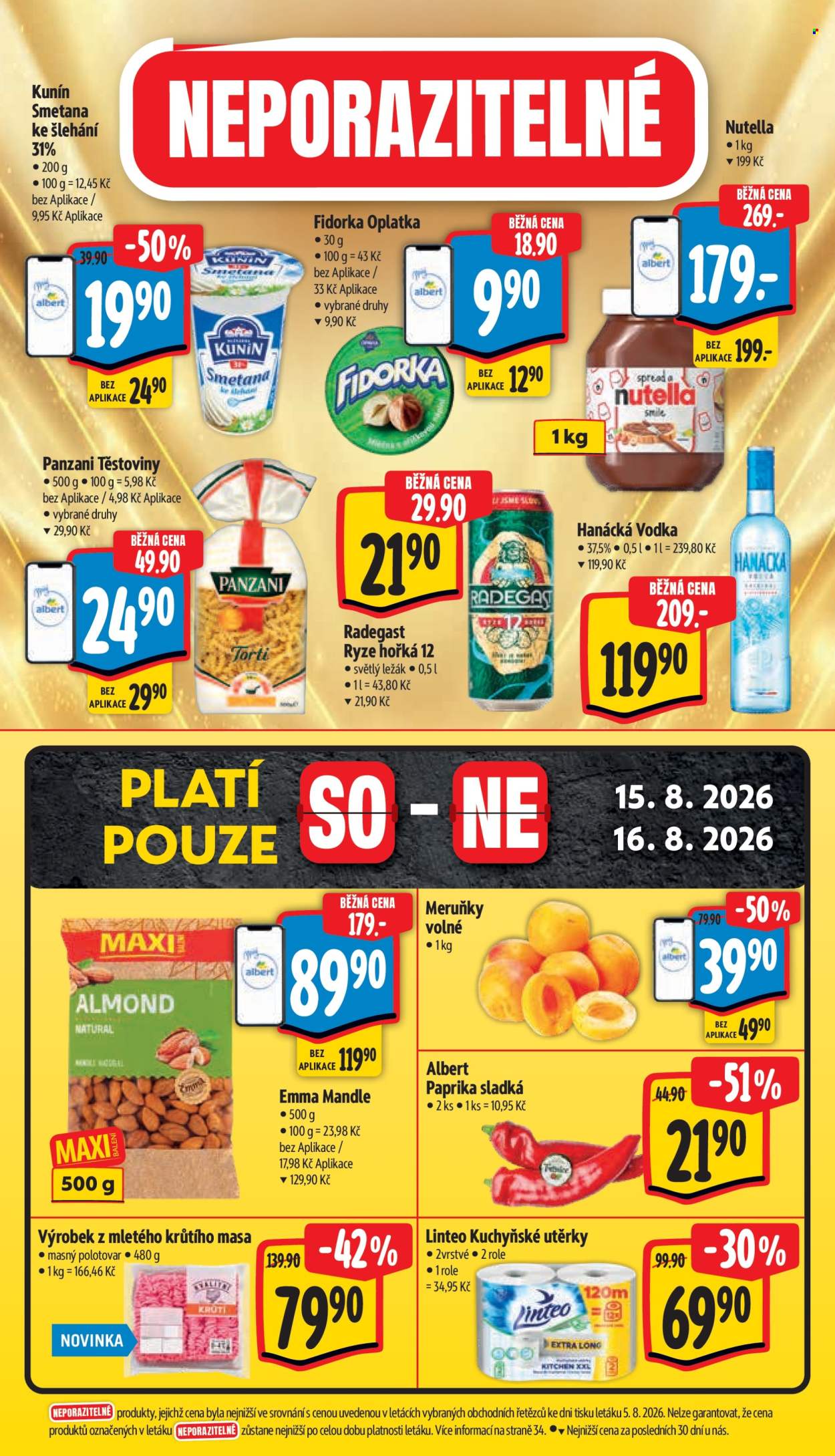 Leták Albert Hypermarket - 12.8.2026 - 18.8.2026. Strana 61