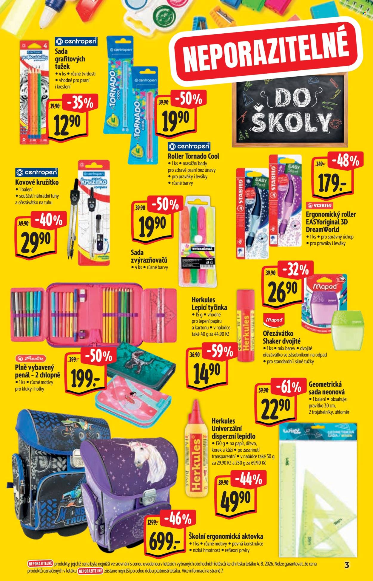 Leták Albert Hypermarket - 12.8.2026 - 8.9.2026. Strana 3