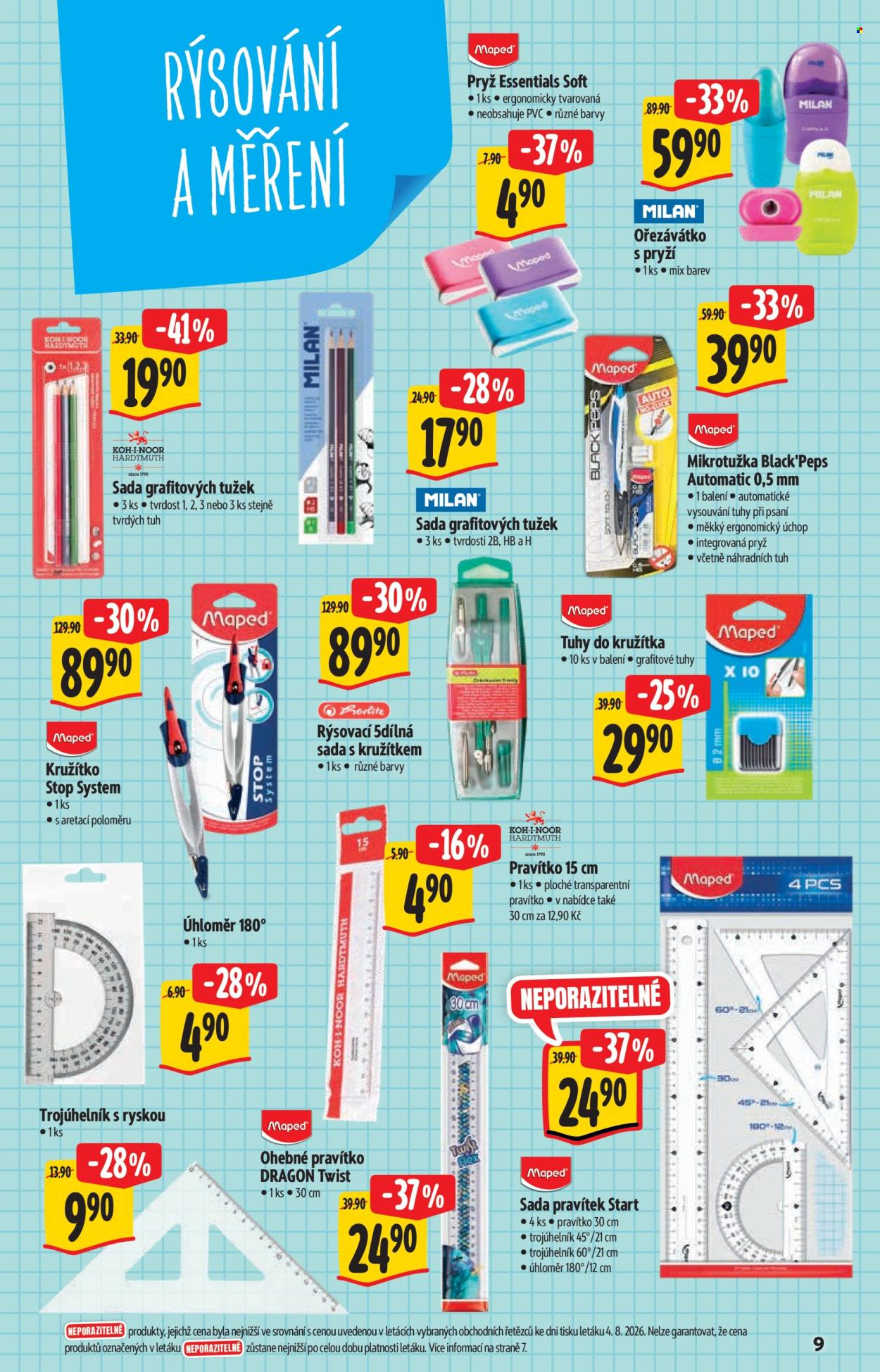 Leták Albert Hypermarket - 12.8.2026 - 8.9.2026. Strana 9