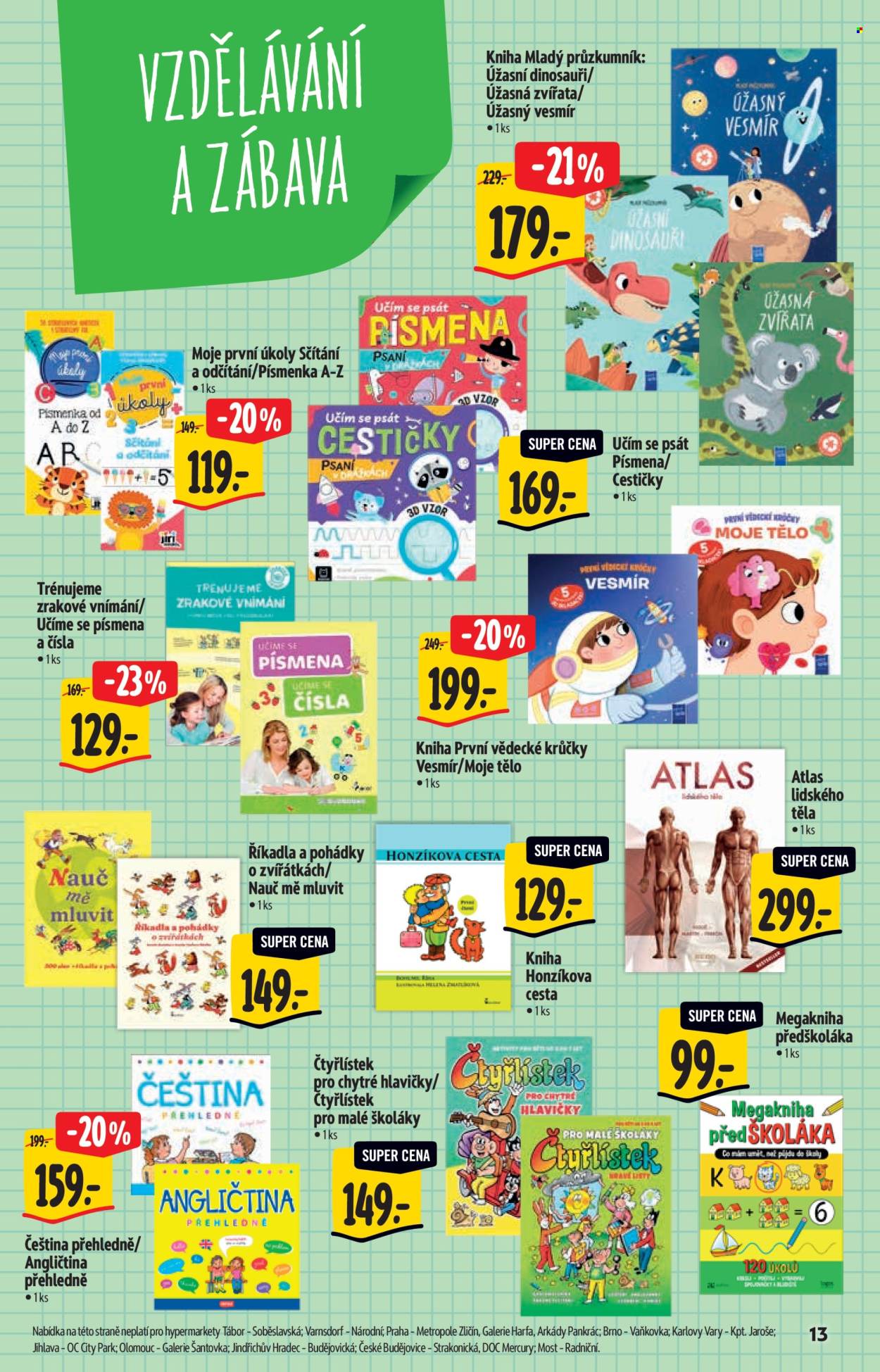 Leták Albert Hypermarket - 12.8.2026 - 8.9.2026. Strana 13
