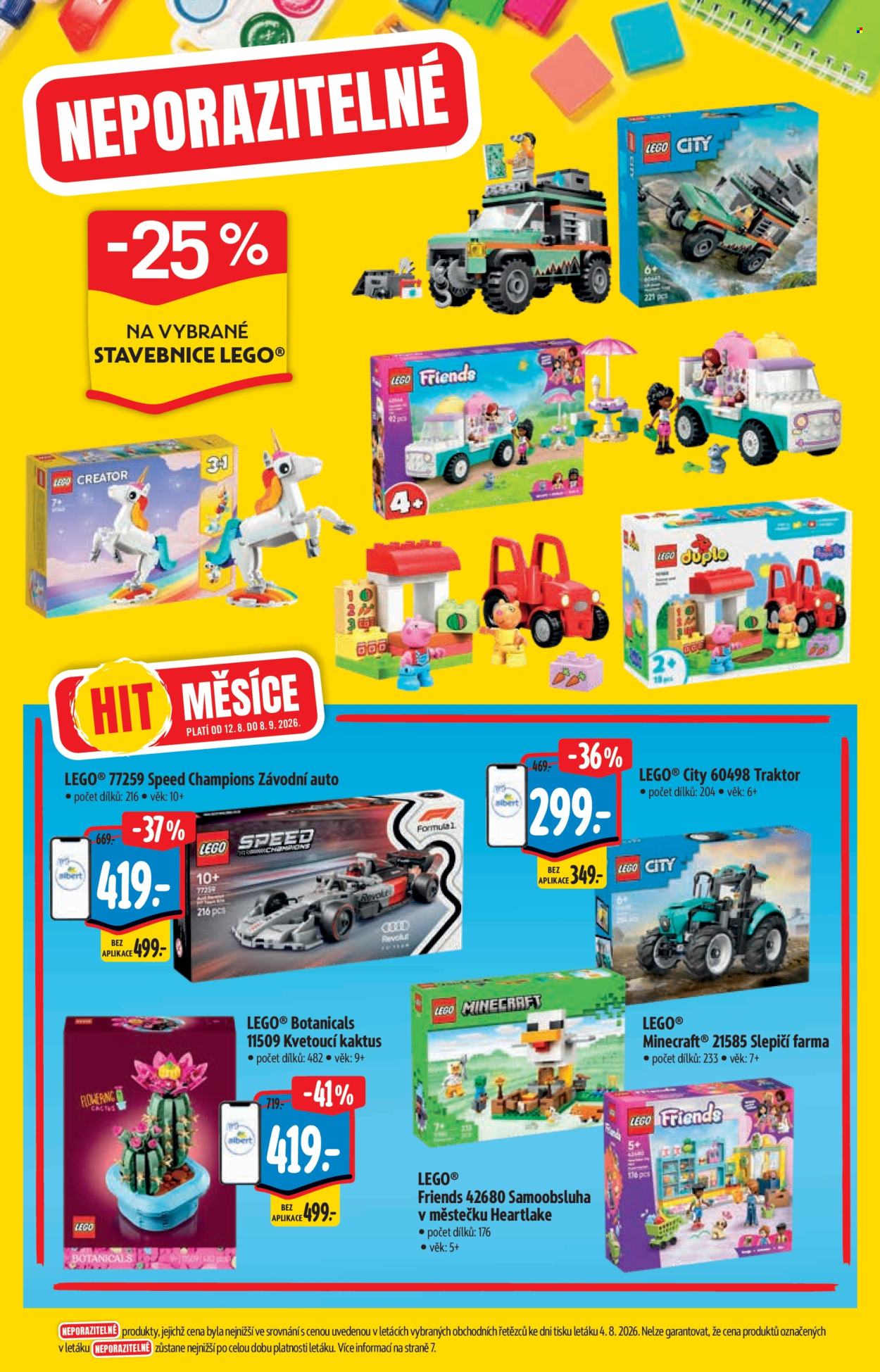 Leták Albert Hypermarket - 12.8.2026 - 8.9.2026. Strana 16