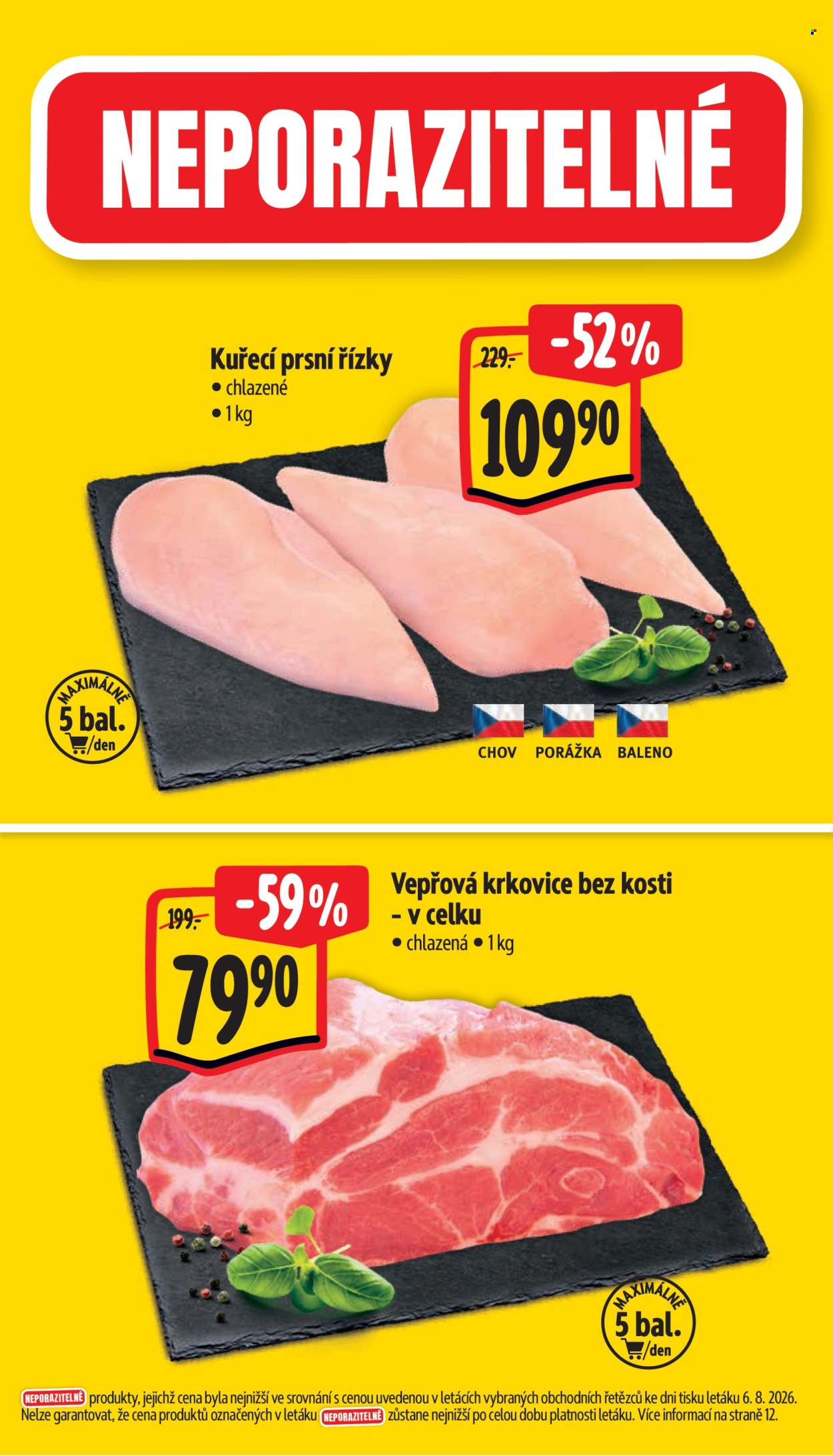 Leták Albert Supermarket - 12.8.2026 - 18.8.2026. Strana 2