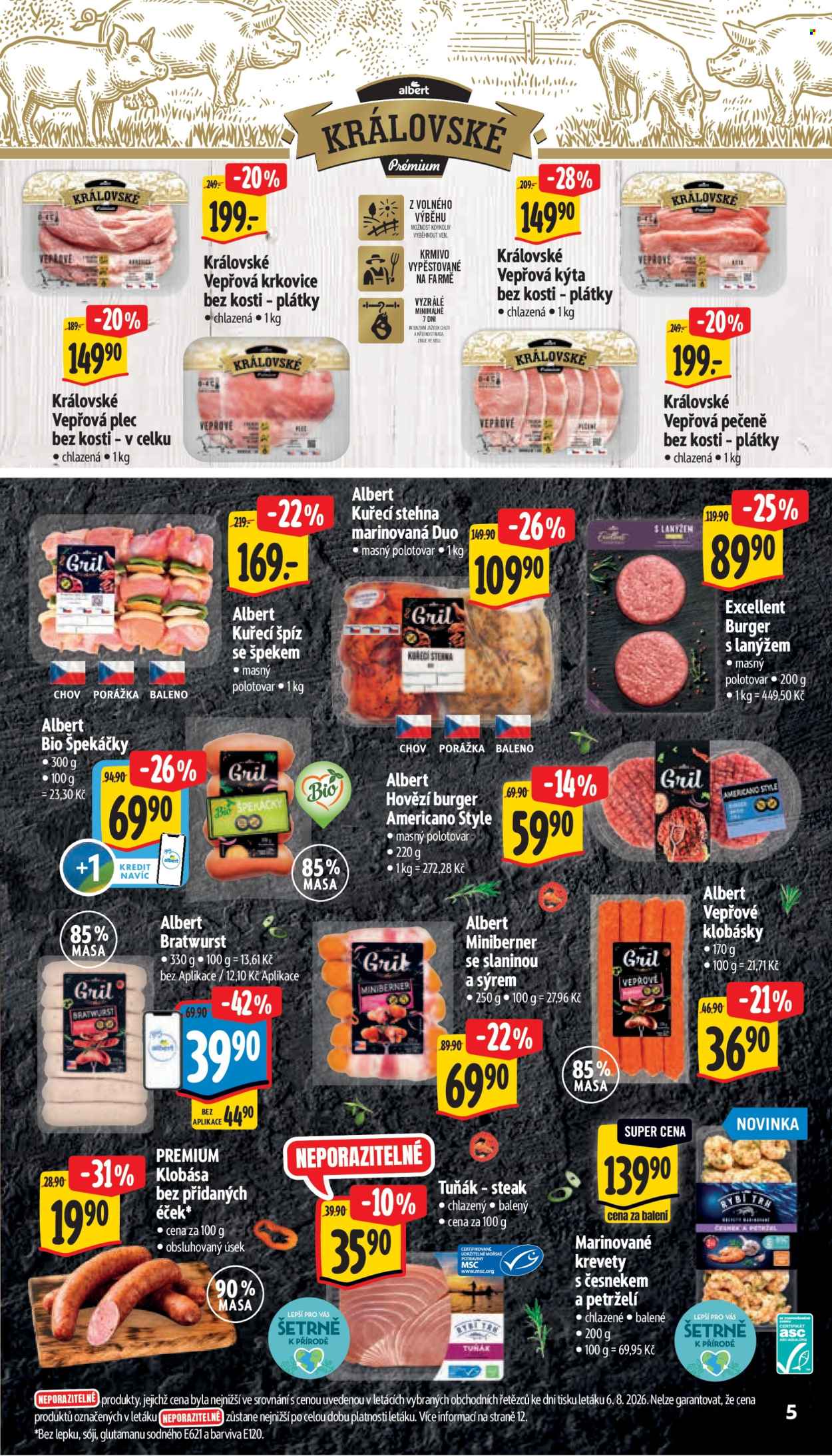 Leták Albert Supermarket - 12.8.2026 - 18.8.2026. Strana 11
