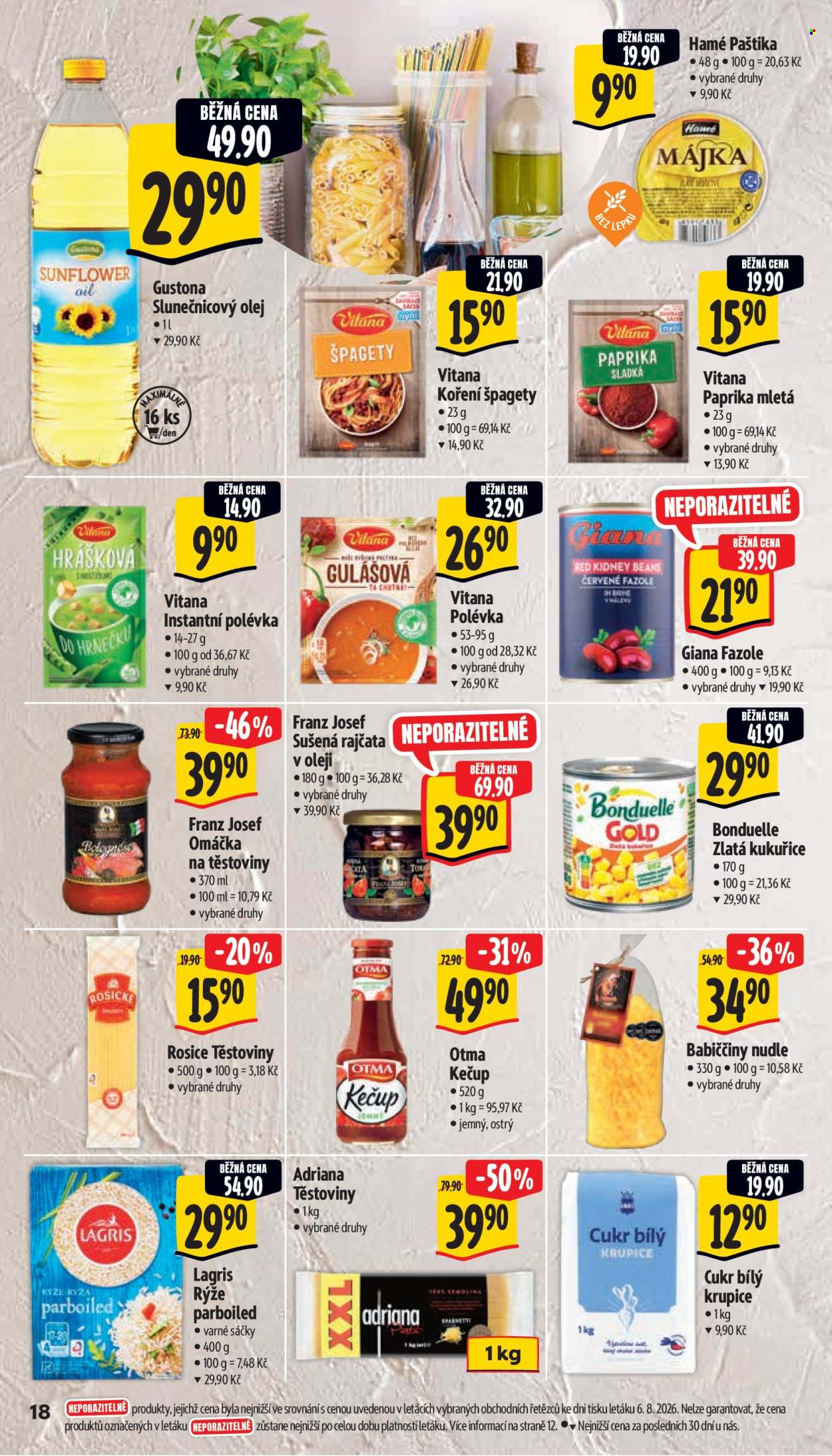 Leták Albert Supermarket - 12.8.2026 - 18.8.2026. Strana 26