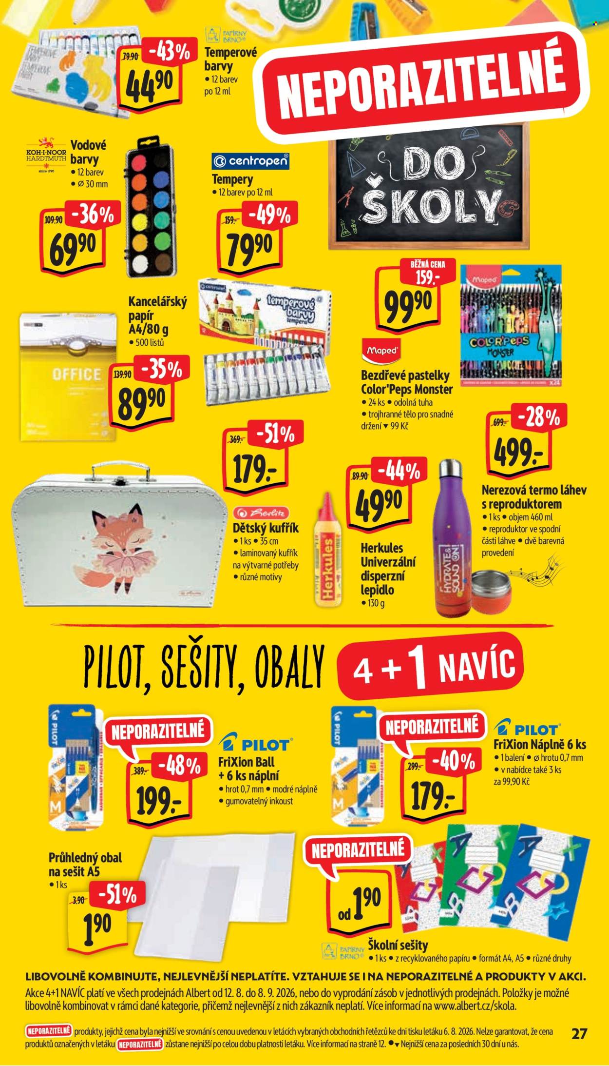 Leták Albert Supermarket - 12.8.2026 - 18.8.2026. Strana 35
