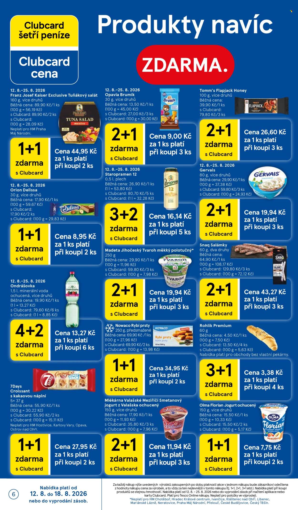 Leták TESCO - 12.8.2026 - 18.8.2026. Strana 6