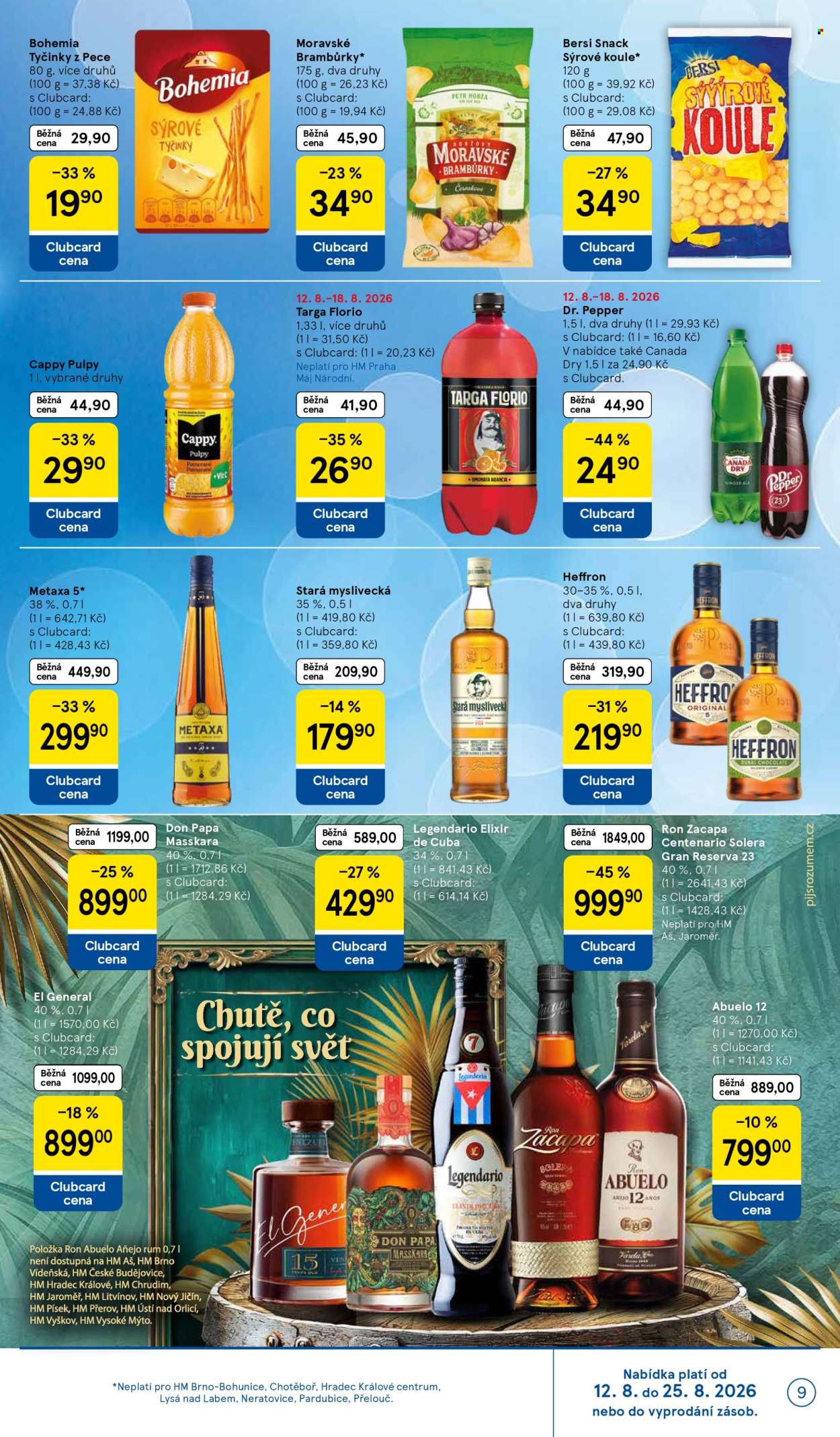 Leták TESCO - 12.8.2026 - 18.8.2026. Strana 9