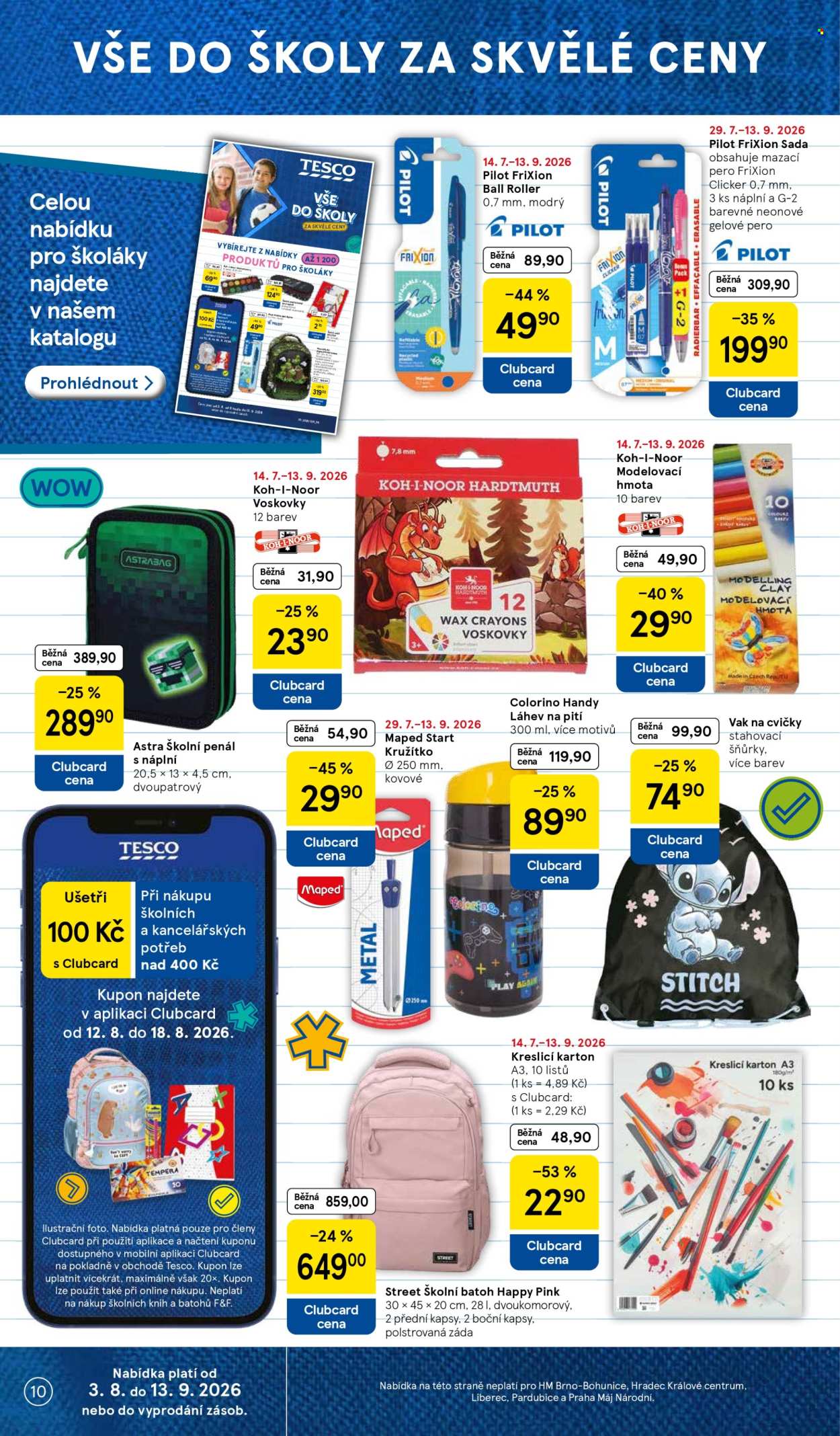 Leták TESCO - 12.8.2026 - 18.8.2026. Strana 10