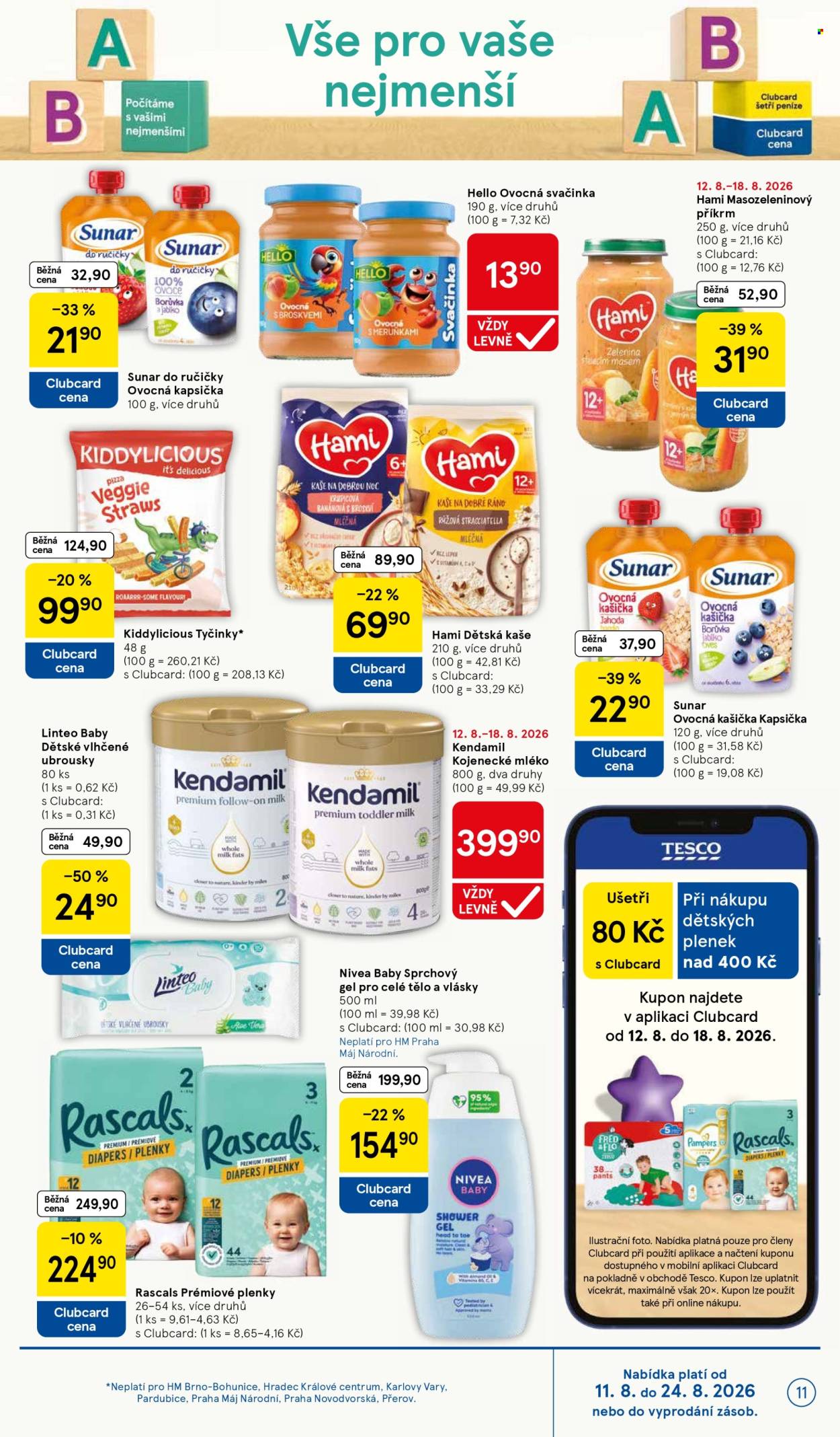 Leták TESCO - 12.8.2026 - 18.8.2026. Strana 11
