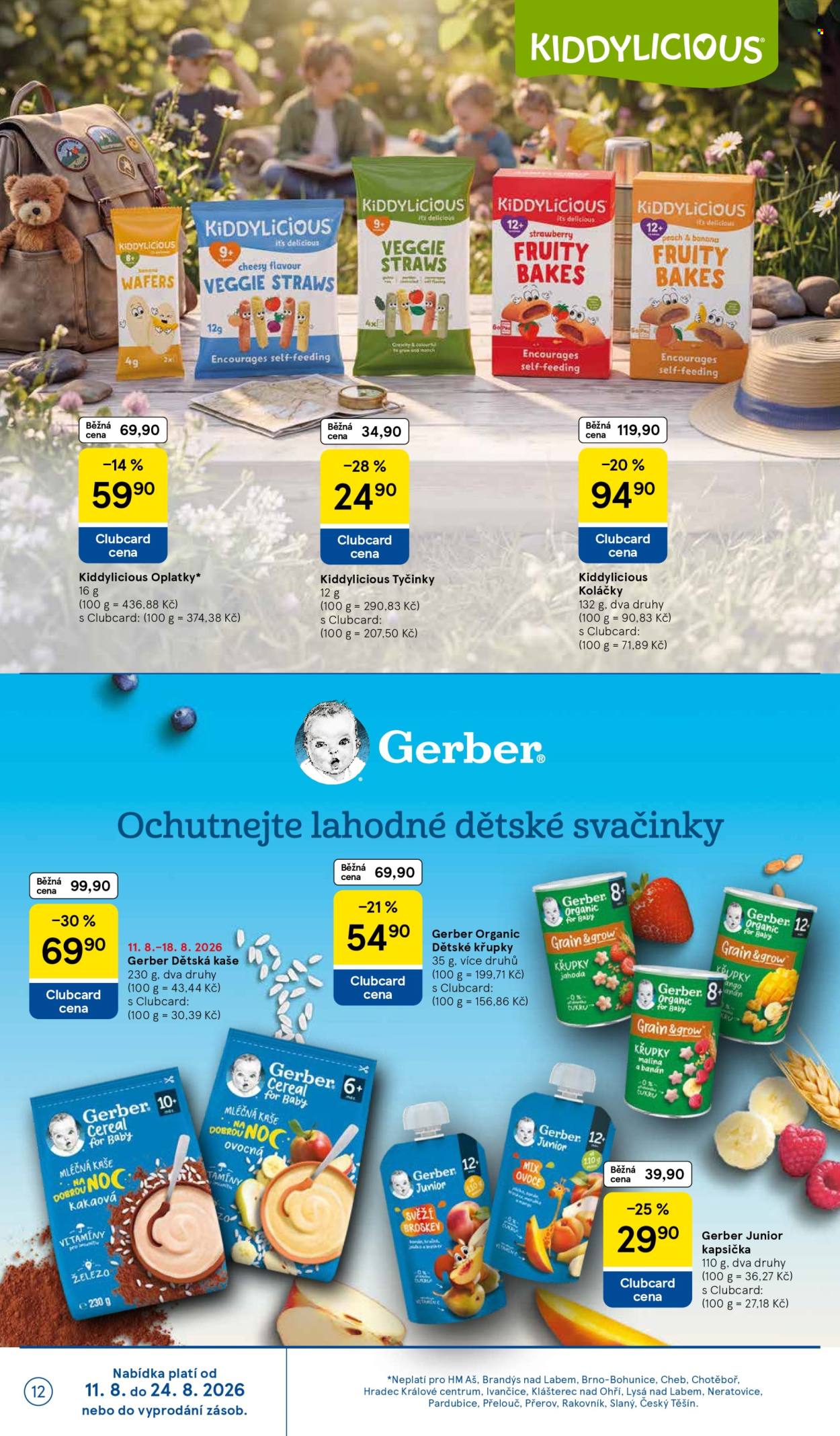 Leták TESCO - 12.8.2026 - 18.8.2026. Strana 12