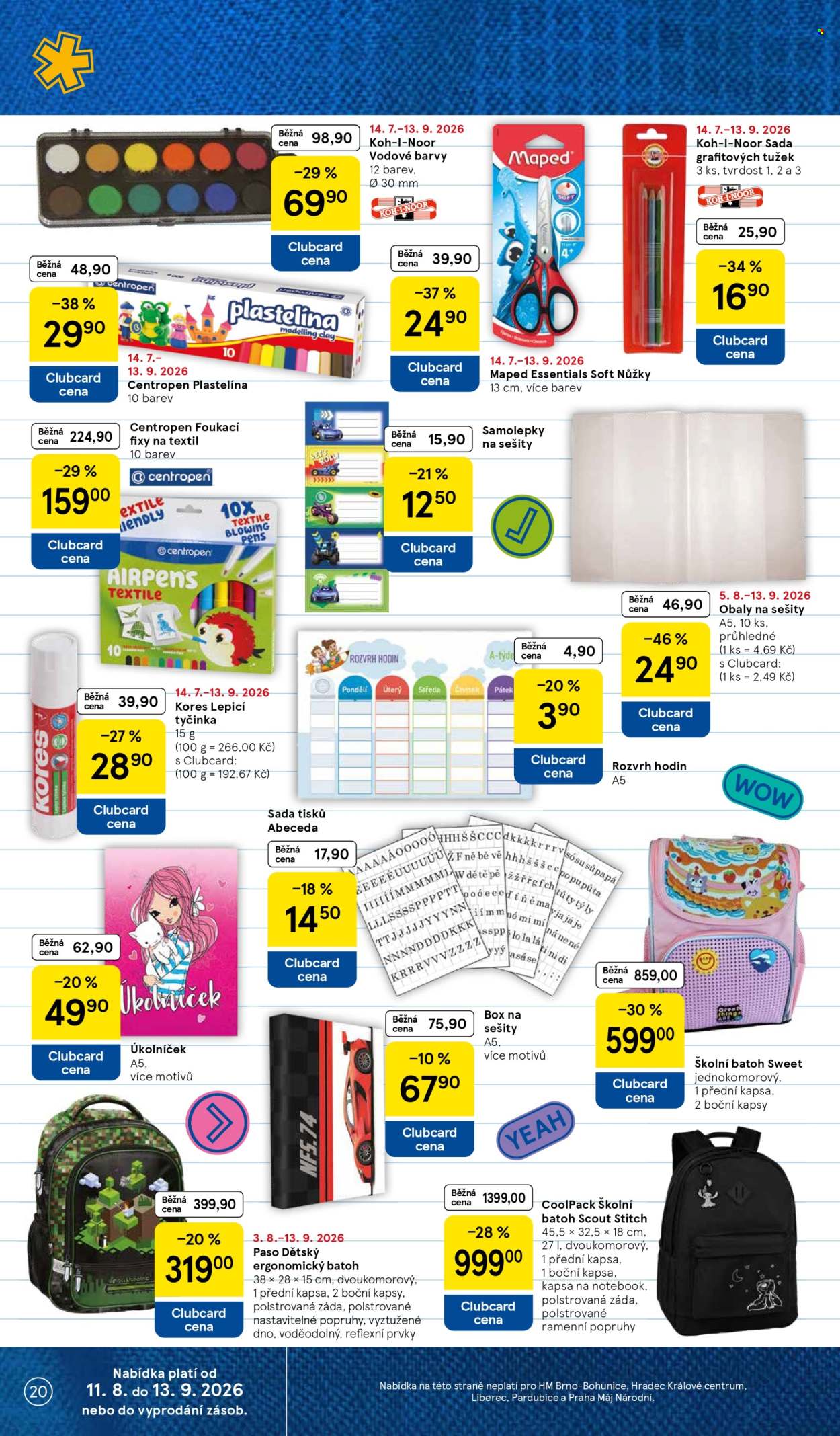 Leták TESCO - 12.8.2026 - 18.8.2026. Strana 20