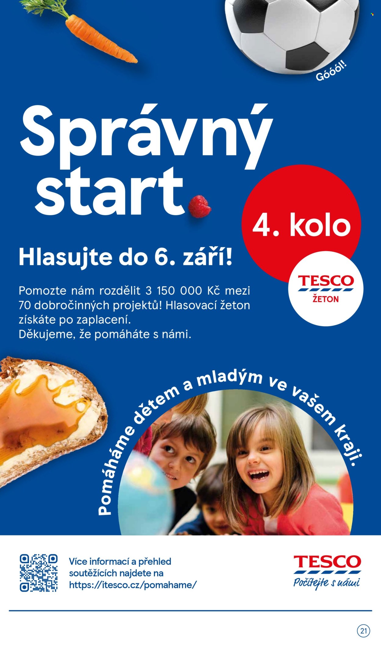 Leták TESCO - 12.8.2026 - 18.8.2026. Strana 21