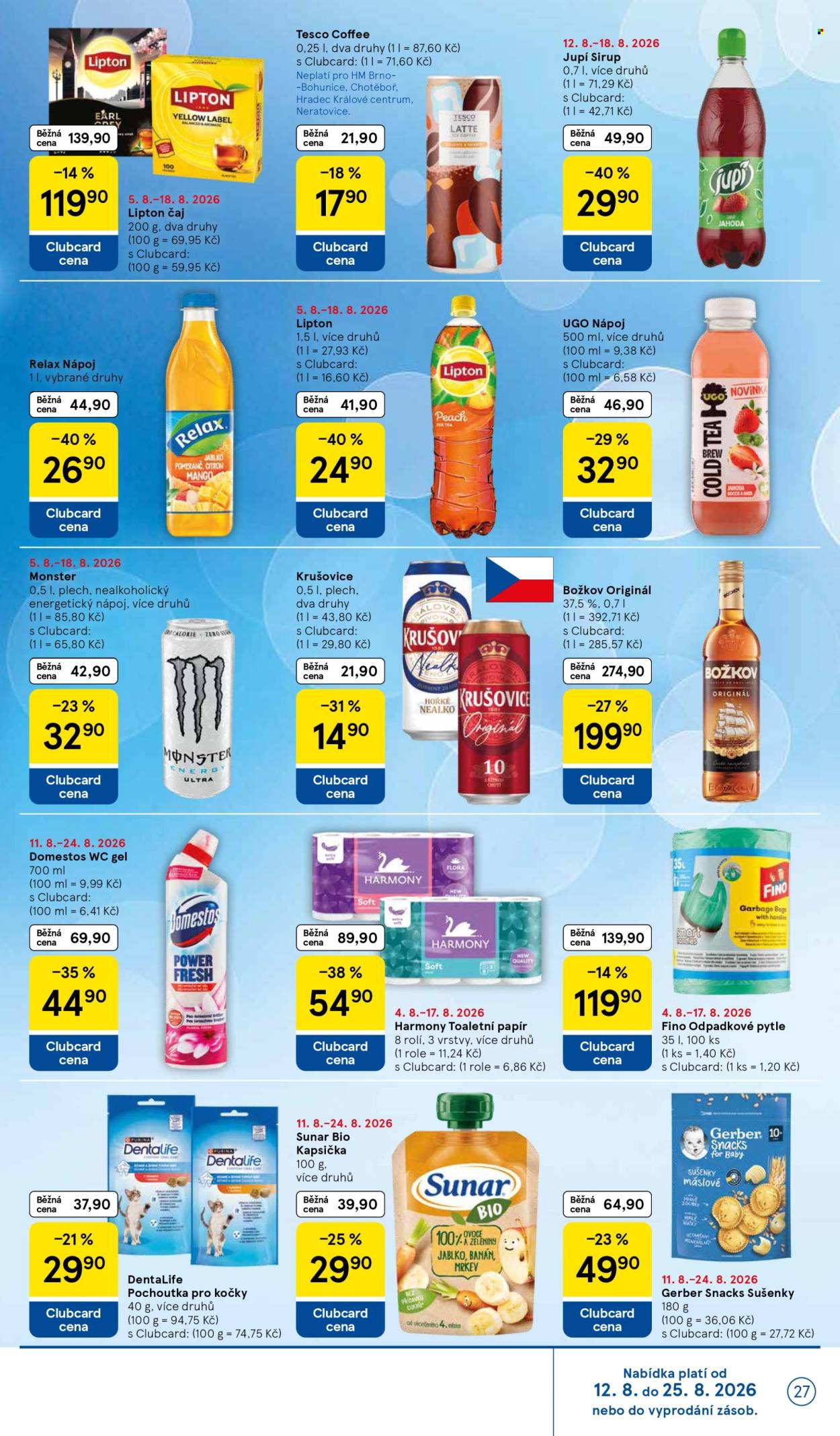 Leták TESCO - 12.8.2026 - 18.8.2026. Strana 27