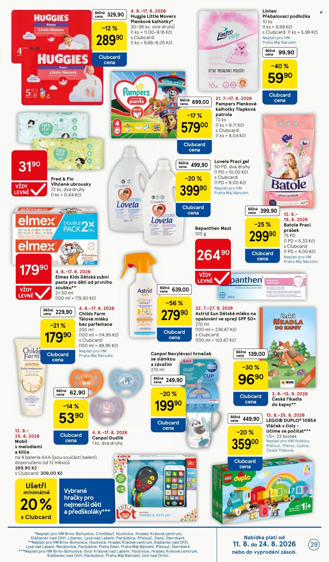 Leták TESCO - 12.8.2026 - 18.8.2026. Strana 29