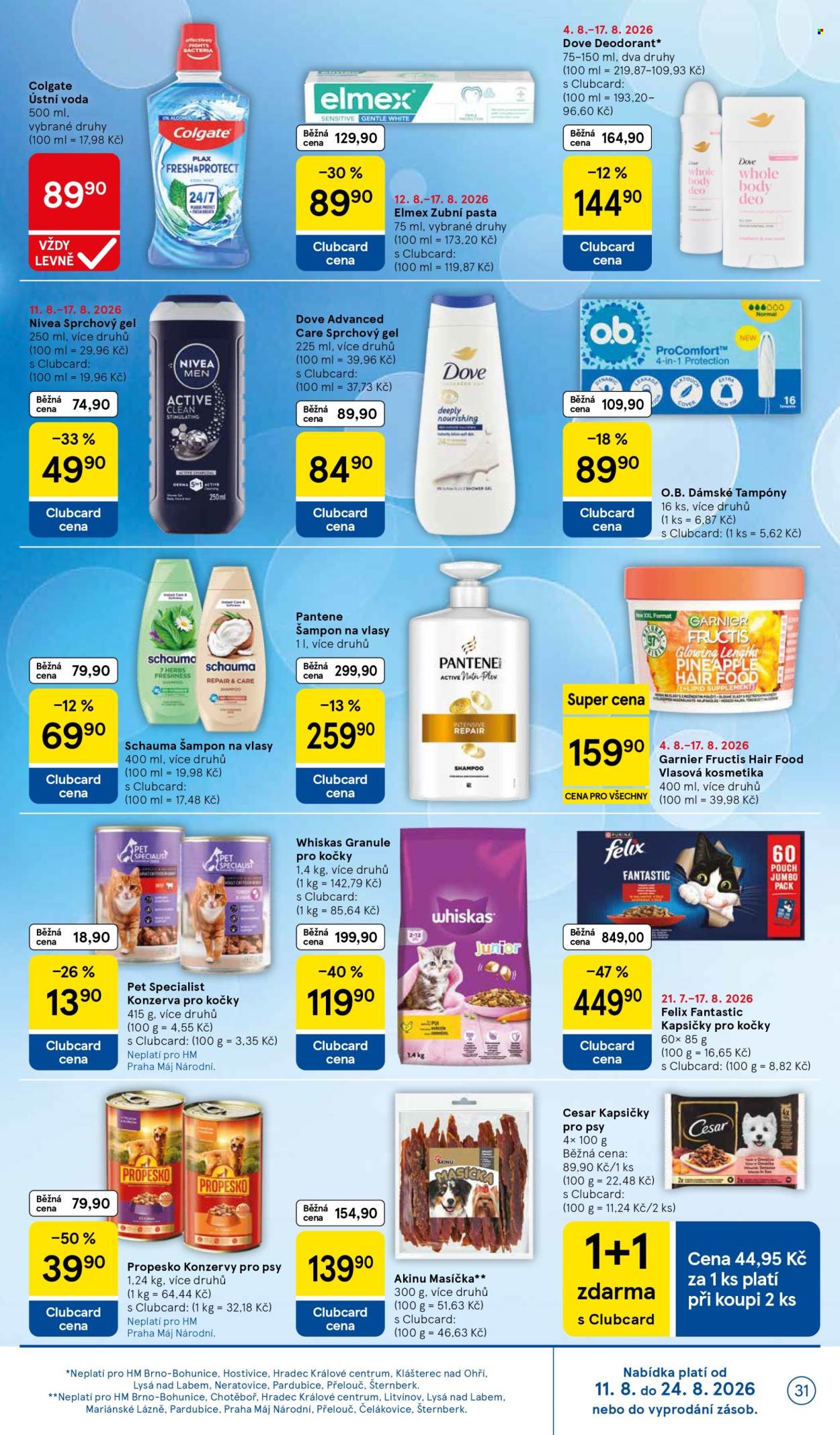 Leták TESCO - 12.8.2026 - 18.8.2026. Strana 31