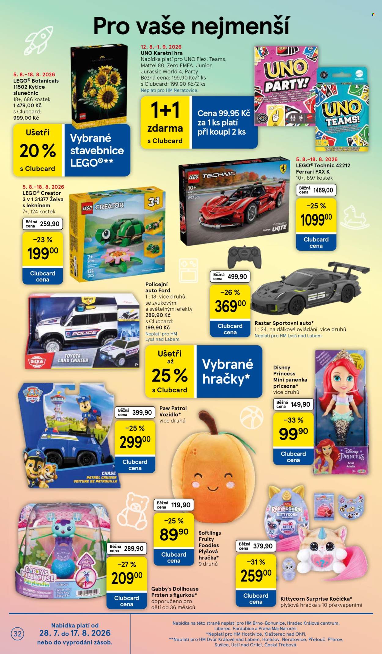 Leták TESCO - 12.8.2026 - 18.8.2026. Strana 32