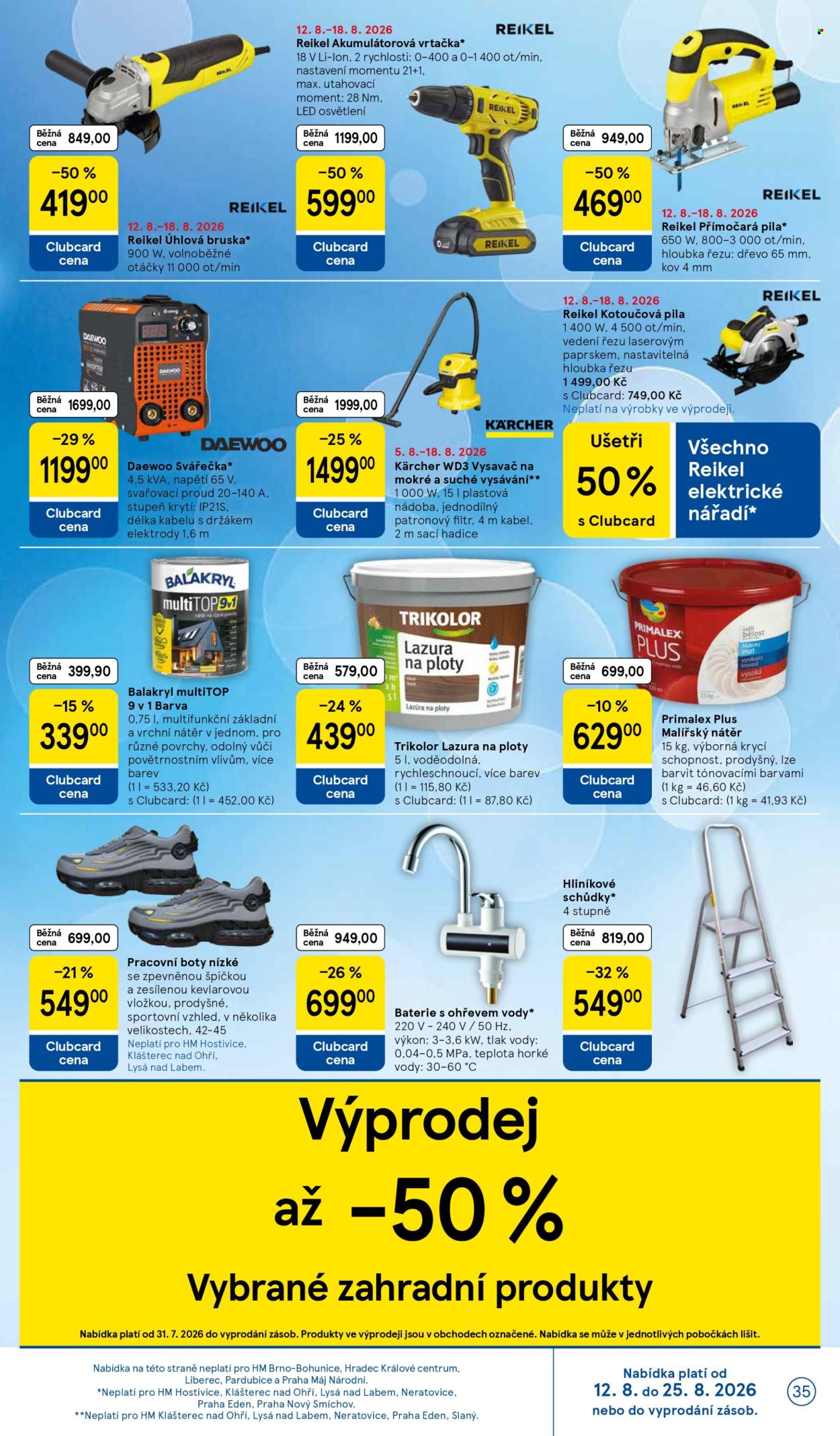 Leták TESCO - 12.8.2026 - 18.8.2026. Strana 35