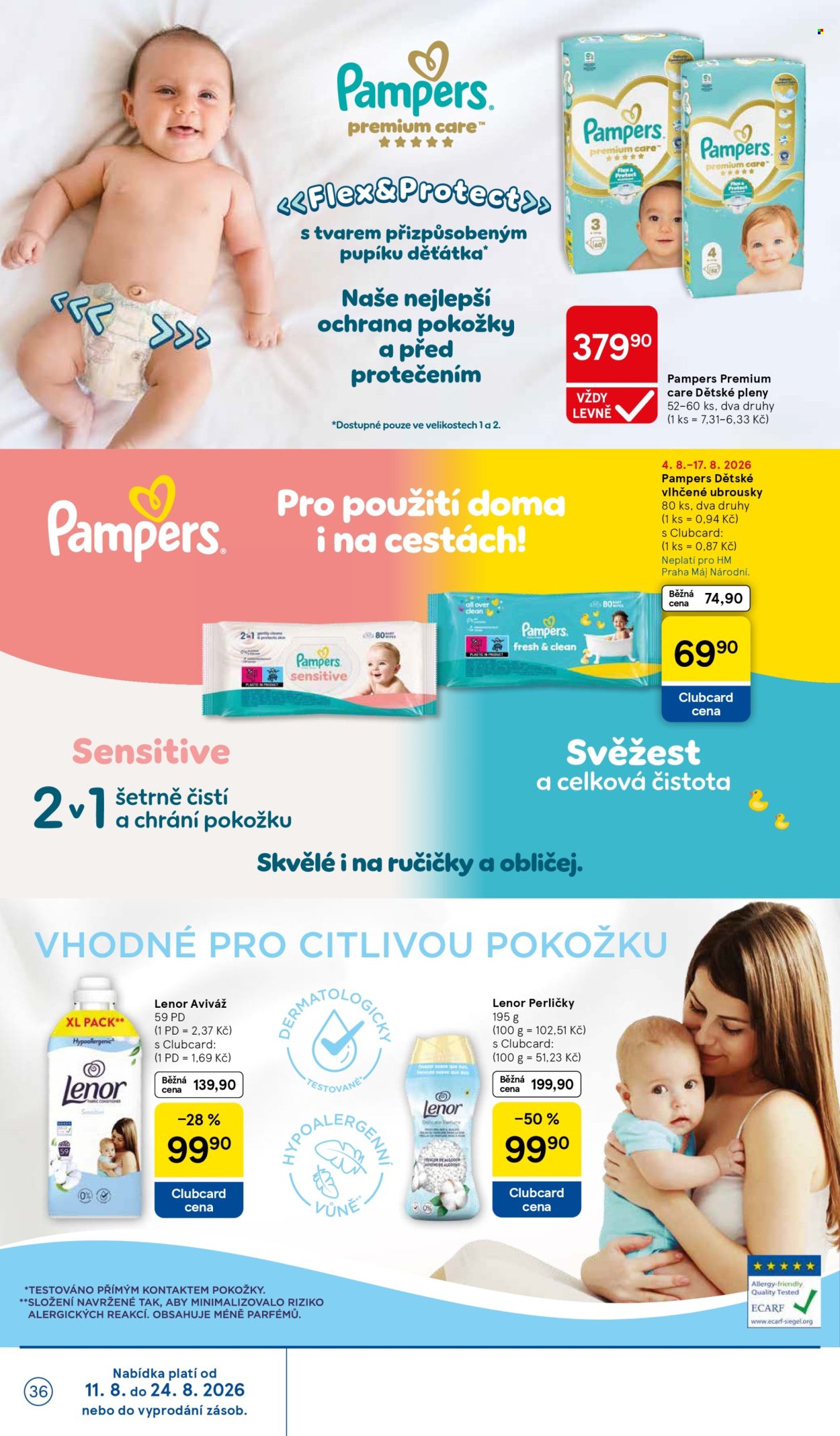 Leták TESCO - 12.8.2026 - 18.8.2026. Strana 36
