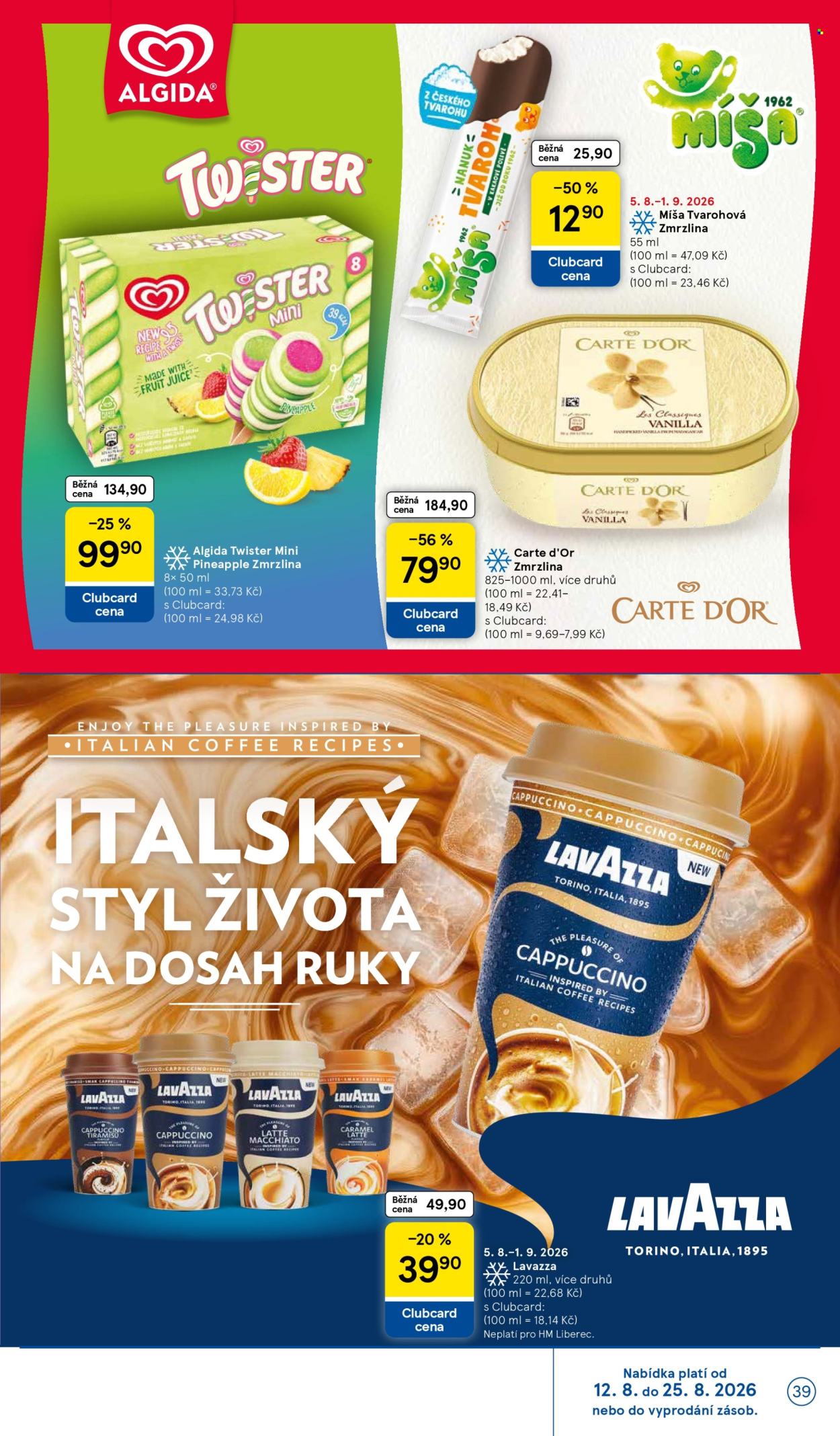 Leták TESCO - 12.8.2026 - 18.8.2026. Strana 39