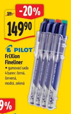 PILOT FriXion Fineliner
