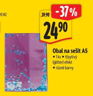 Obal na sešit A5