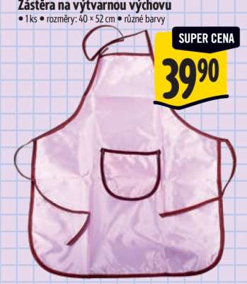 Zástěra na výtvarnou výchovu