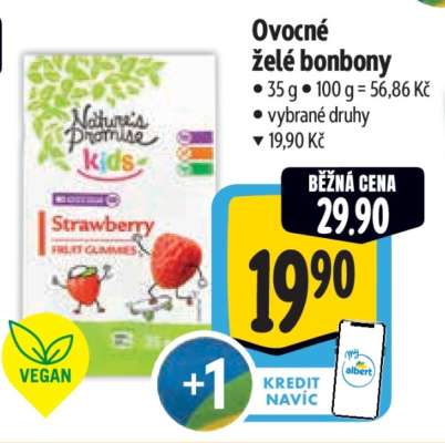 OVOCNÉ ŽELÉ BONBONY