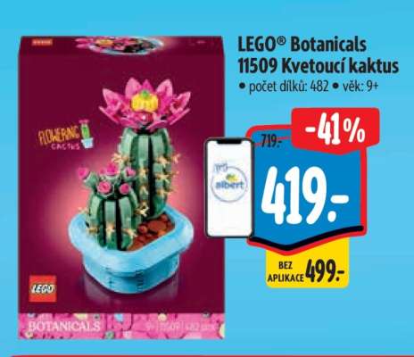 LEGO® Botanicals 11509 Kvetoucí kaktus