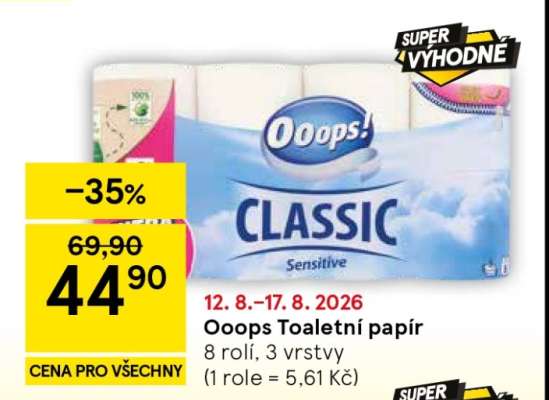 Ooops Toaletní papír