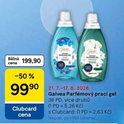 Galvea Parfémový prací gel