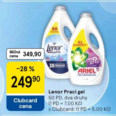 Lenor prací gel