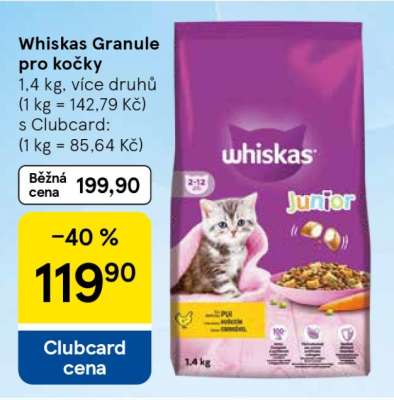 Whiskas Granule pro kočky
