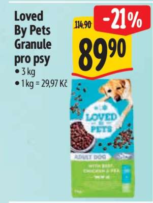 Loved By Pets Granule pro psy