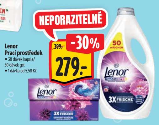 Lenor prací prostředek
