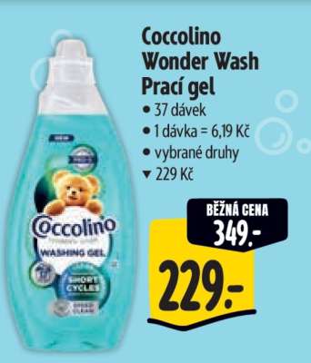 Coccolino Wonder Wash Prací gel