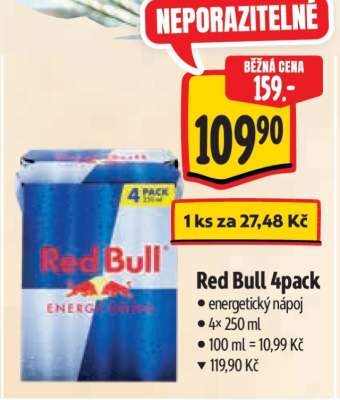 Red Bull 4pack